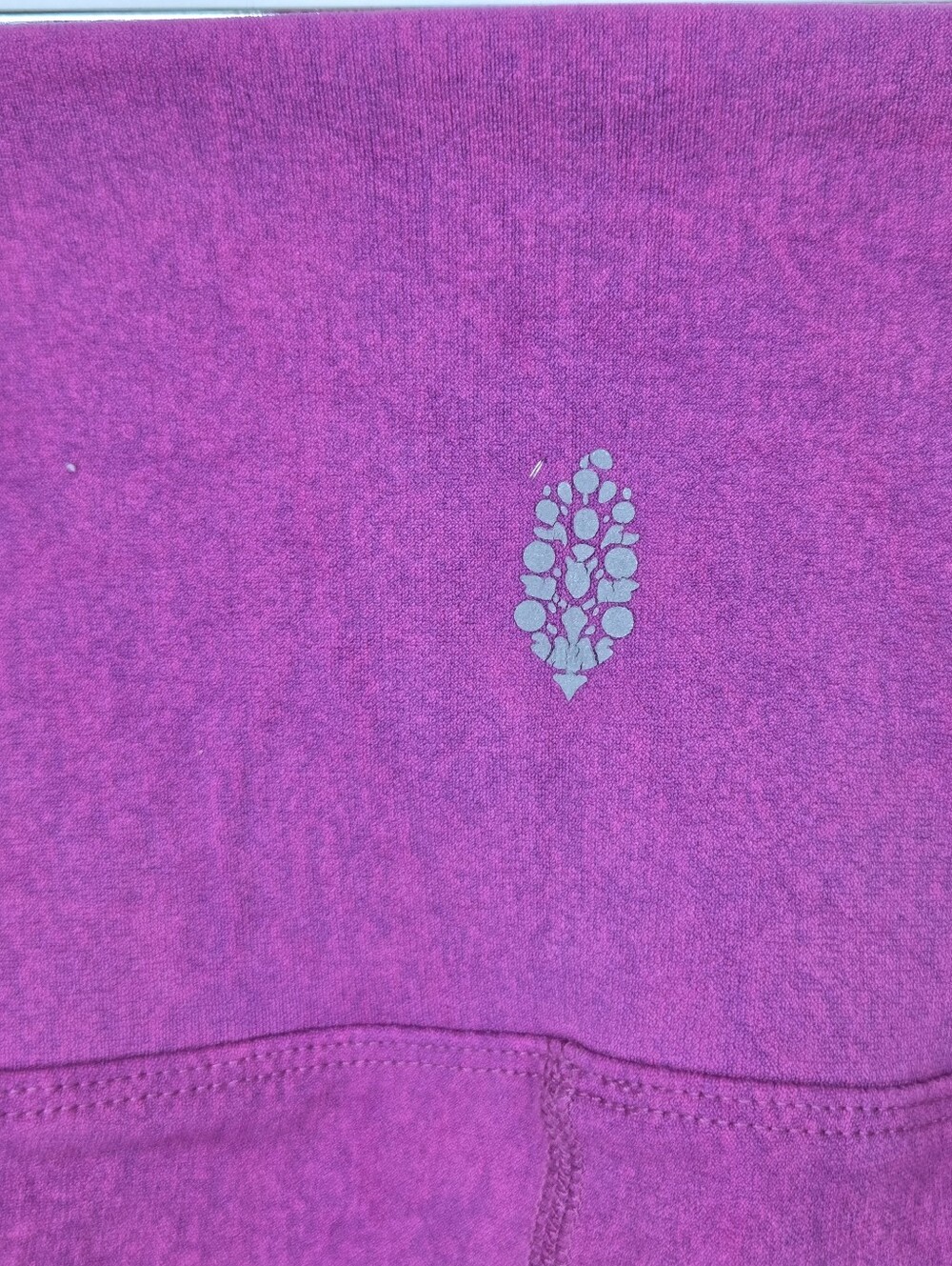 Free People Size M Movement Seamless High-Waist Berry Pink Sport Leggings - Picture 5 of 12